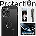 Spigen Tough Armor MagFit Designed for iPhone 14 Pro Max Case (2022) [Kickstand] [Military-Grade Protection] Compatible with MagSafe - Black