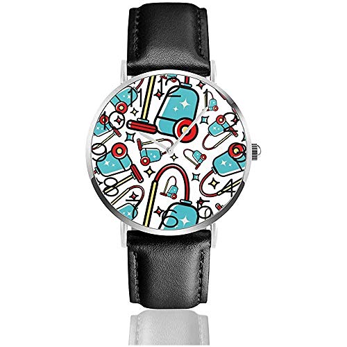 Uhr Armbanduhr Staubsauger Classic Casual Quartz Watch Uhren für Männer Frauen