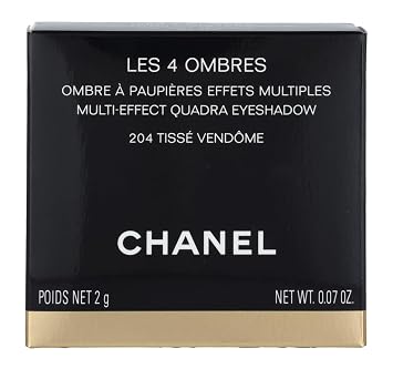 Chanel Les 4 Ombres Multi-effect Quadra Eyeshadow No. 204 Tisse Vendome for Women, 0.04 Ounce