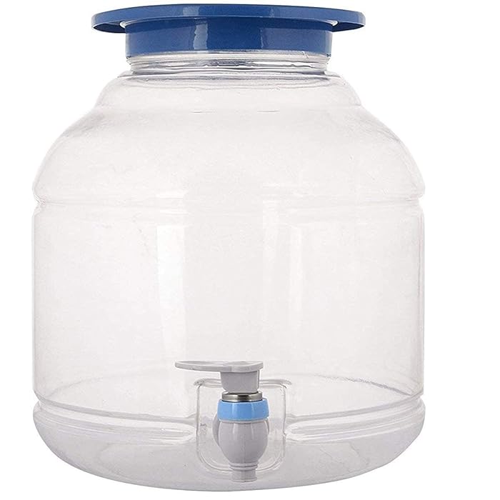 Buy ANCHARA Plastic Transparent Plastic Water Dispenser 20 L & Water