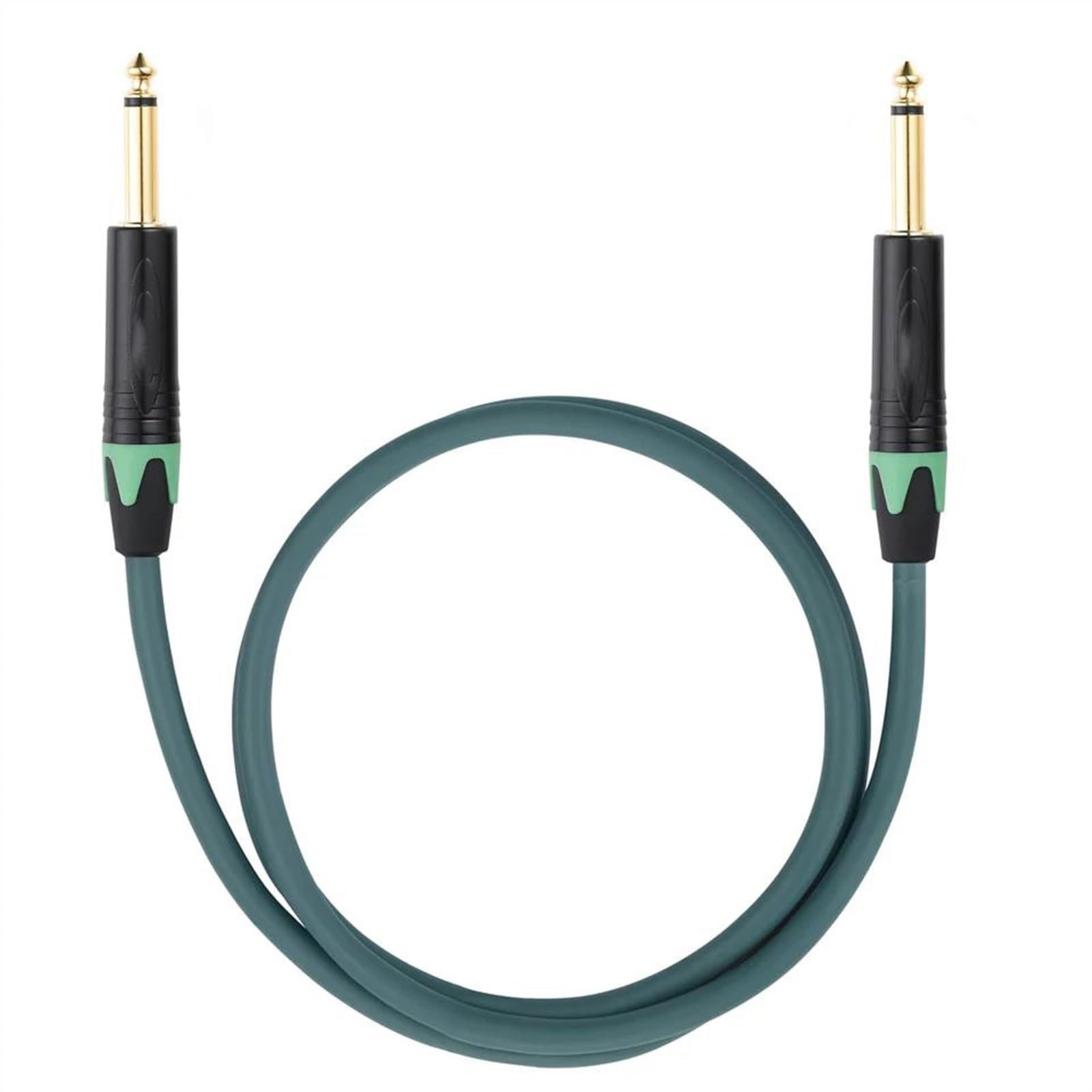 Cavo Audio Er Chitarra Cavi audio colorati per strumenti da chitarra con jack da 6,5 ​​mm a jack da 6,5 ​​mm, confezione da 5 (Size : 300cm)