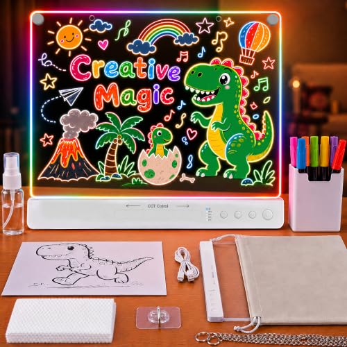Tableau dessin LED 256RGB 14 modes enfant