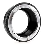 Lieferumfang: 1 Adapter Quenox Objektiv-Adapter für Canon-FD-Objektiv an Sony-E-Mount-Kamera (Alpha/NEX)