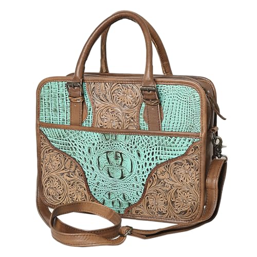 American Darling Small Cross Body Crocodile Embossed Full Grain Leather Western Women Bag Handbag Purse Crossbody Cute