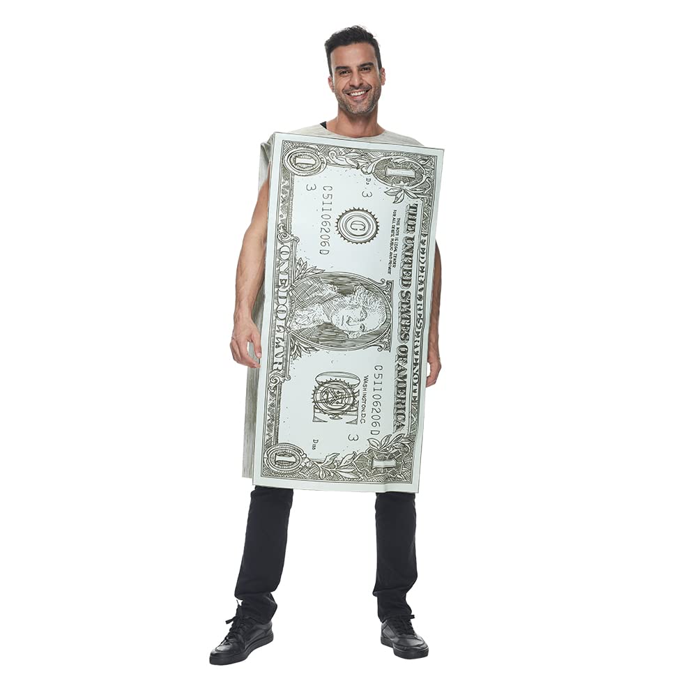 EraSpooky - 1 dollar bill costume for adults