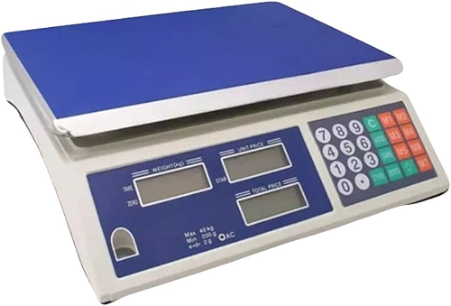 Balança Comercial Digital 40kg Bivolt, Alta Precisão para Loja, Cozinha, Industia ou Mercado, Controle de Peso Rápido e Confiável