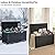 GYMHILL 90 Gallon Deck Box Outdoor Storage Box Waterproof for Patio Furniture,Outdoor Cushions,Garden Tools and Pool Supplies,Lockable, Resin and Easy to Install Black