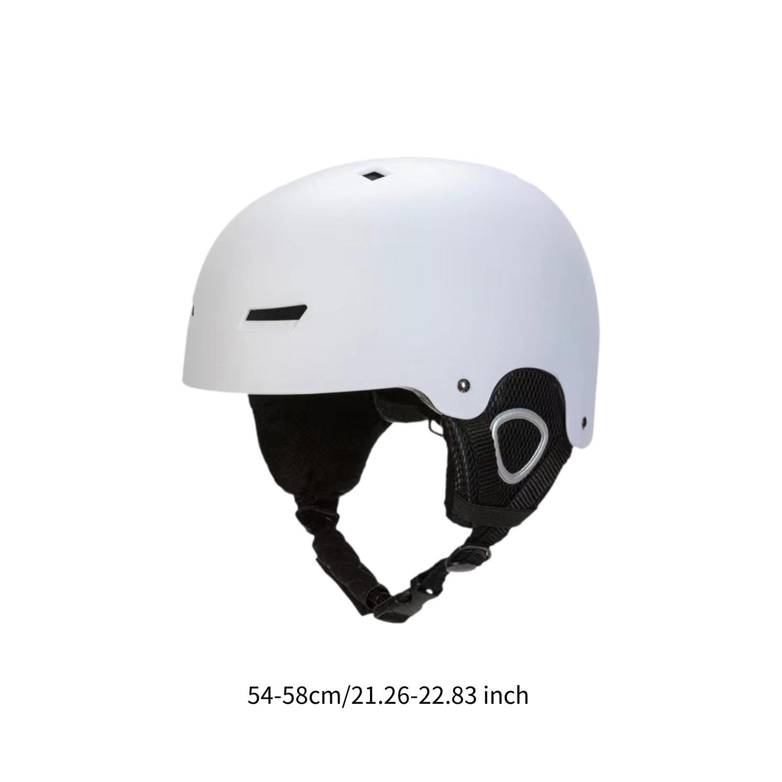 Casco de Esquí Casco Multiuso de Patinaje Casco para Bicicleta Casco de Snowboard con Ventilación Integrada Construcción Ligera Ajuste 360 Grados