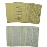 Lcoor 114sheets Junk Journal Pages Vintage Scrapbooking Material Kraft Paper, Vintage Ins Style News...