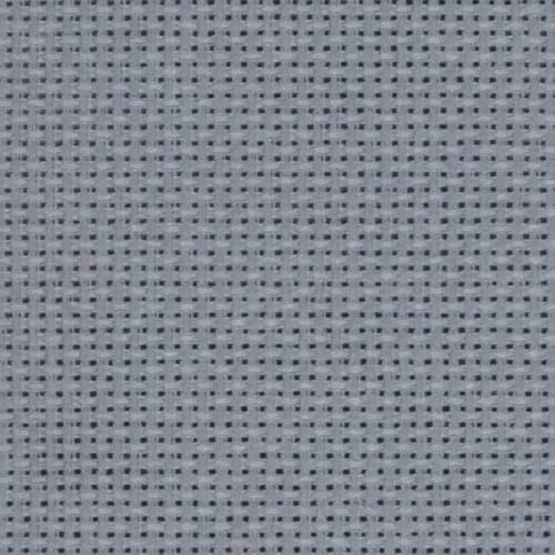 Image of KCS 59 inch x one Yard (93cmx149cm) 18 Count Cotton Aida Cloth Cross Stitch Fabric (Light Grey)