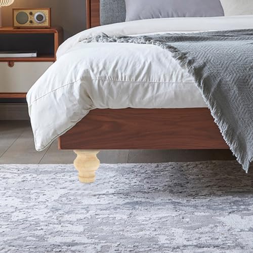 Patas de madera para sofá y muebles de TV estables marca CANIGHT 6