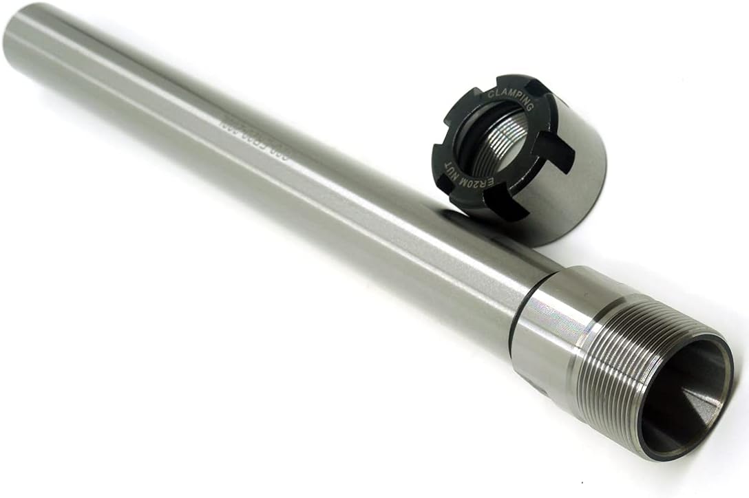 C20 ER20M 200L Alloy Steel Collet Chuck Holder Straight Shank CNC Milling Extension Rod CNC Milling Tools