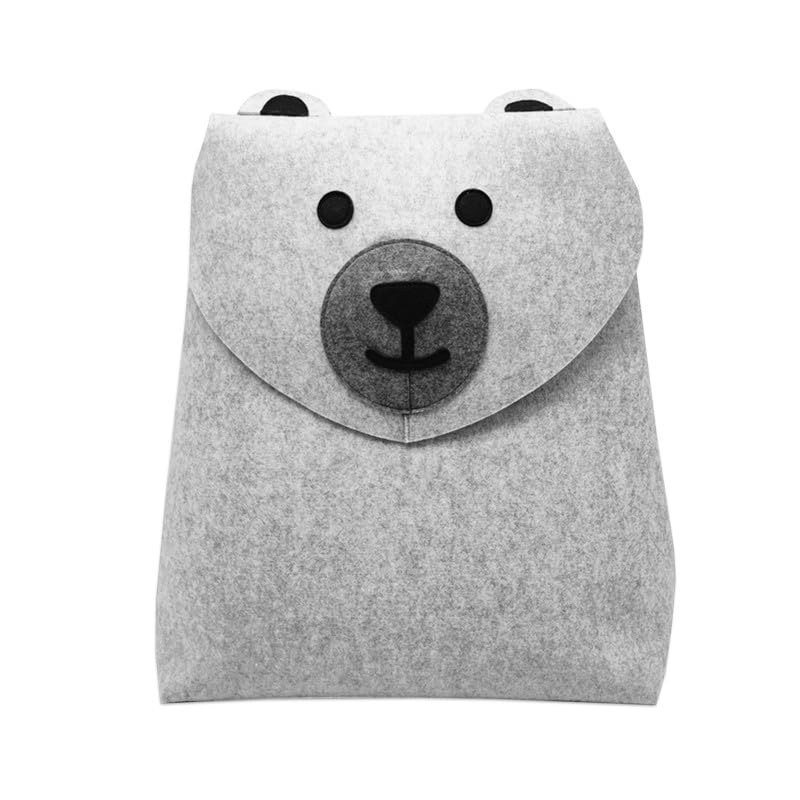 Felt bags (LITTLE BEAR FELT TOY BASKET 44 CM), Large