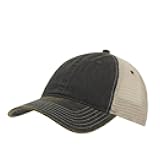 Washed Cotton Unstructured Soft Mesh Adjustable Trucker Baseball Cap