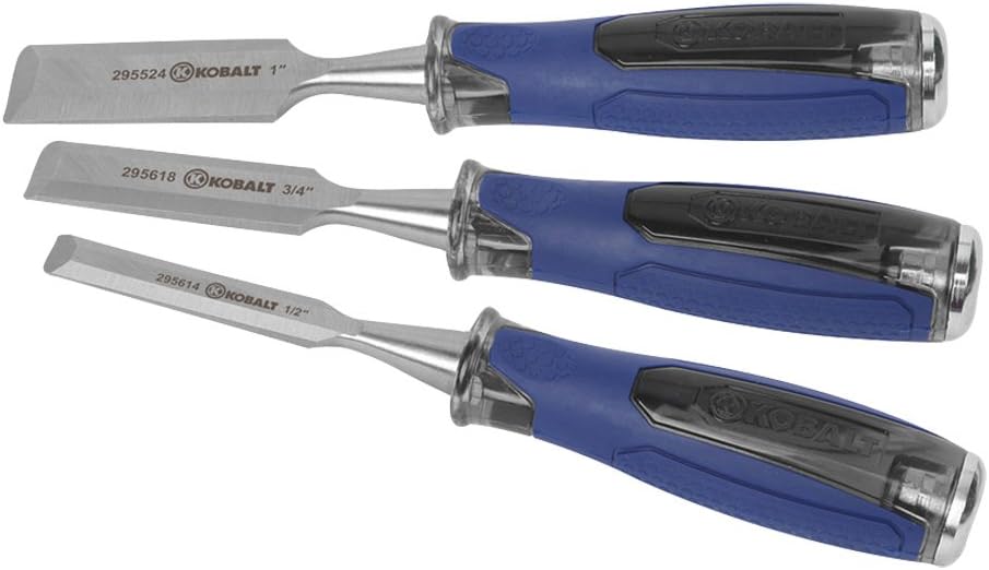 Kobalt 3-Piece Wood Chisel Set