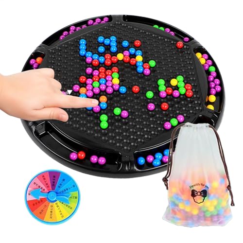Juego de mármol de tablero de ajedrez intelectual, juego de mármol, juego de fiesta familiar, juego de estrategia, tablero de ajedrez intelectual, mármol de color, juego familiar, juego de sociedad