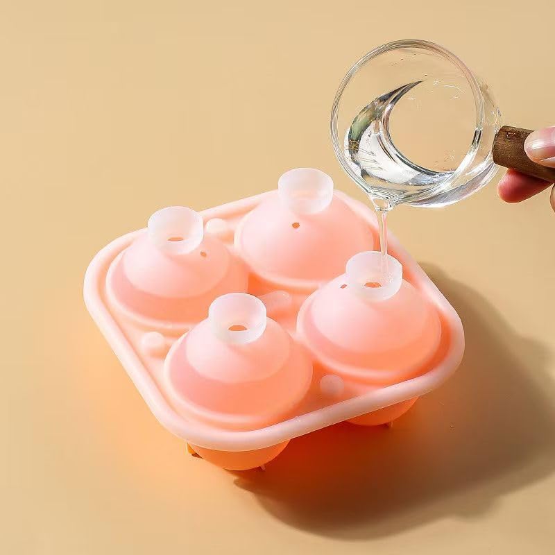 Molde de hielo de silicona con forma creativa rosa 2 pulg miniatura 3