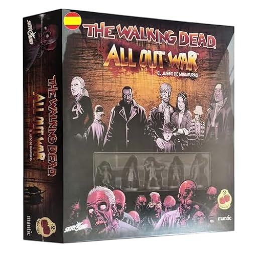 2Tomatoes Games | The Walking Dead: All out War - Caja Base | Juego de Mesa con Tablero | Selecciona a Tus Personajes Favoritos y Sobrevive al Apocalipsis Zombie | 1-2 Jugadores | Español | Ya disponible en tu tienda friki favorita! En mundofriki.es!