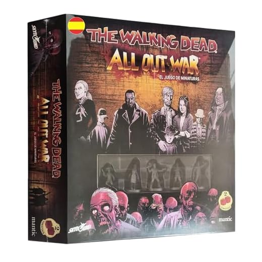 2Tomatoes Games | The Walking Dead: All out War - Caja Base | Juego de Mesa con Tablero | Selecciona a Tus Personajes Favoritos y Sobrevive al Apocalipsis Zombie | 1-2 Jugadores | Español