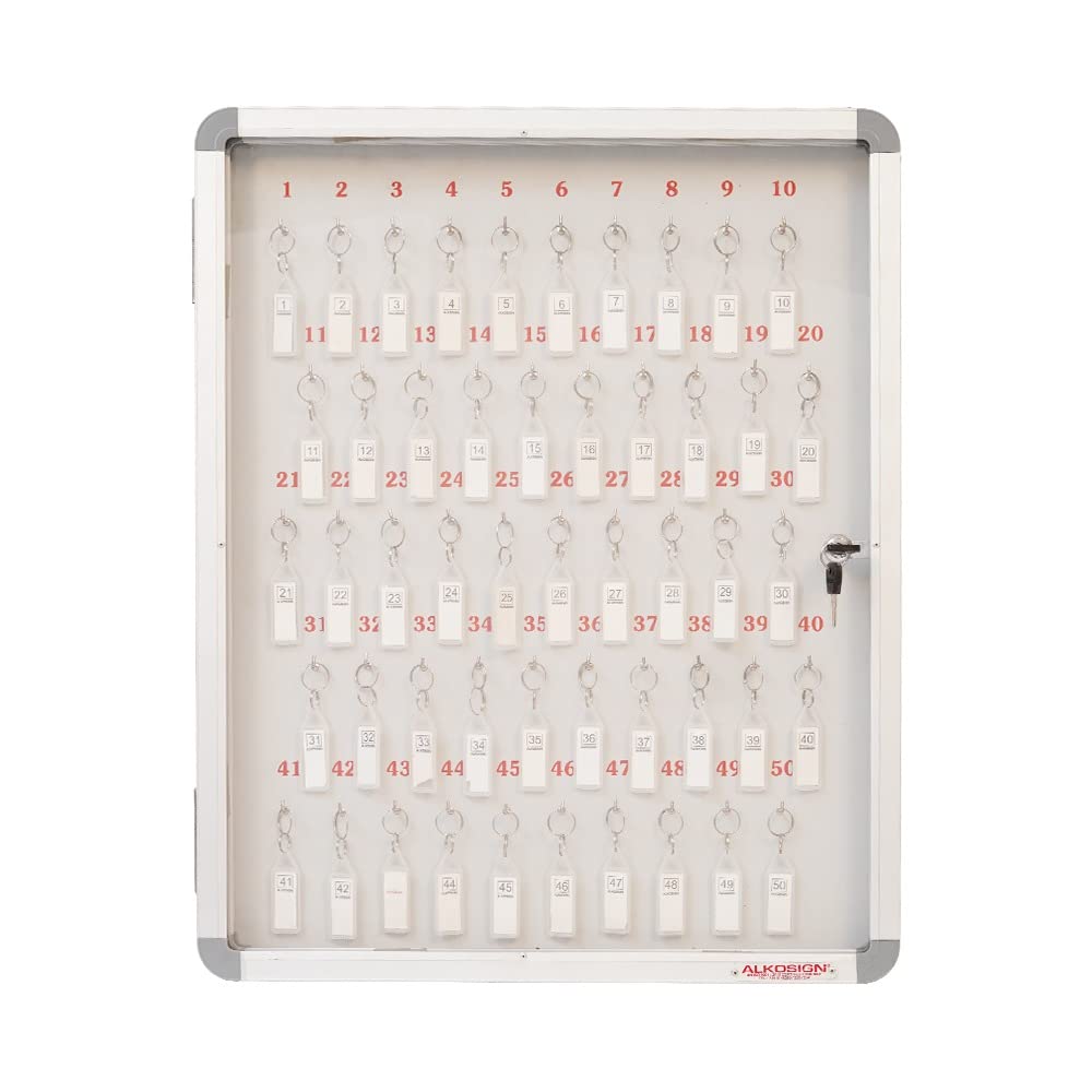 ALKOSIGN Steel Key Key Manager/ Key Storage Box/ Key Holder