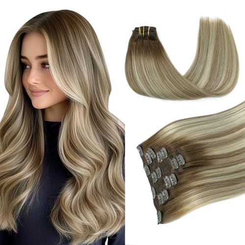 PINKPEARL Clip in Hair Extensions