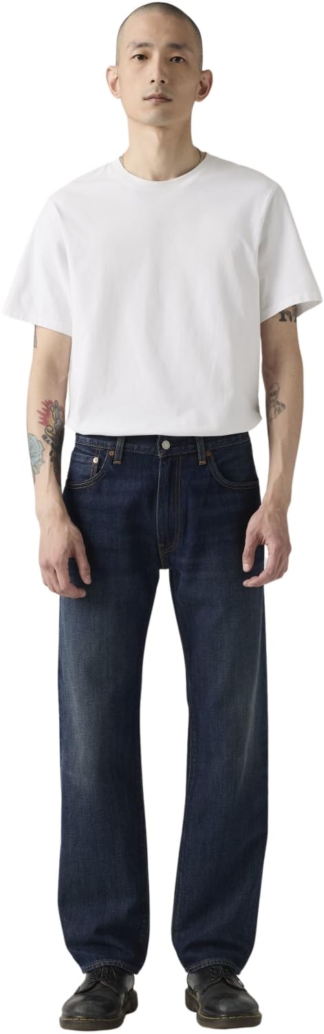 Levi's Mężczyzna Luźne dżinsy 555 z prostymi nogawkami