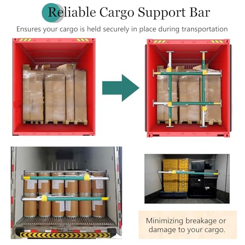 Barre de chargement en aluminium durable avec ajustement télescopique