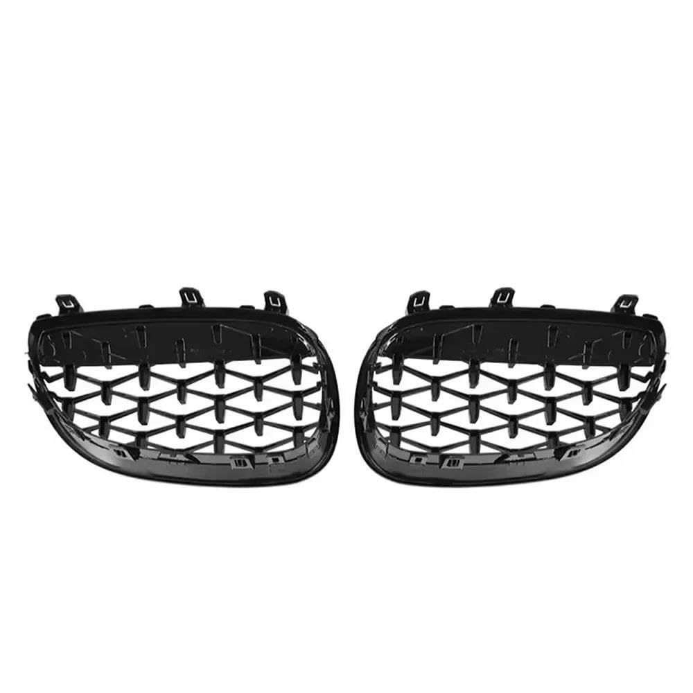 Grilles de capot pour BMW M5 E60 E61 pare-chocs calandre chrome 2004-2009 - 5
