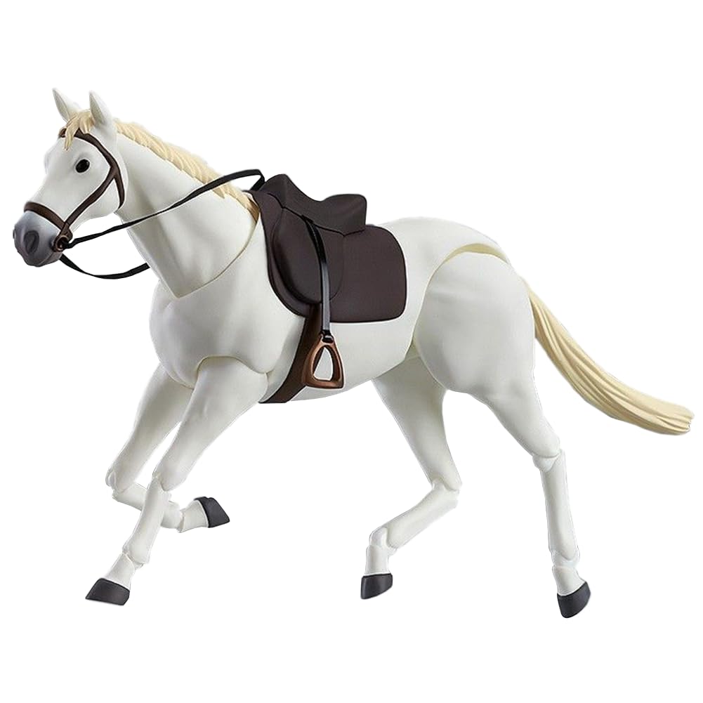 Jiumaocleu 1/12 Scale Horse Action Figures Model 20cm Super Action Statue Horse Figure Collection Animal Figurine Desktop Decoration
