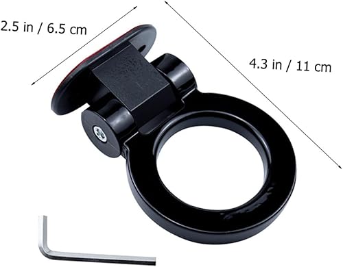 Miniatura 8 de Milisten 3pcs remolque enganche parachoques coche delantero ABS plástico