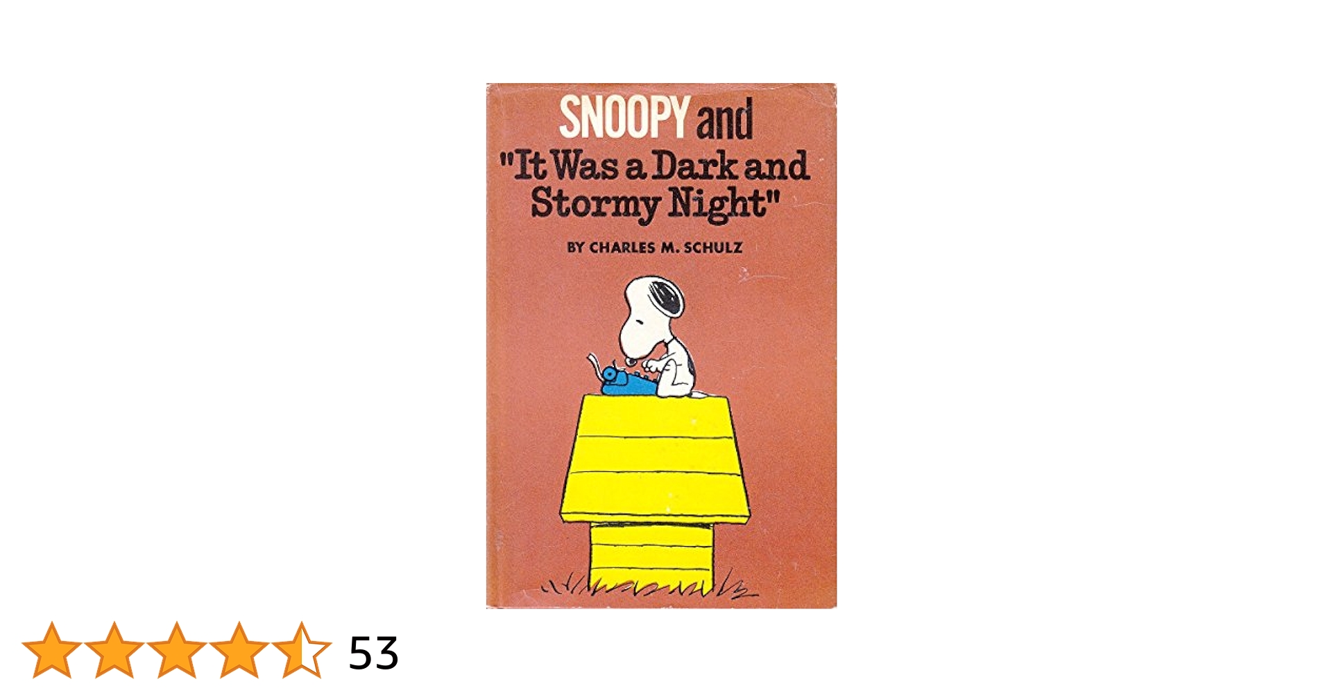 SNOOPY✵ IT was a dark and stormy night…✵ Snoopy and 