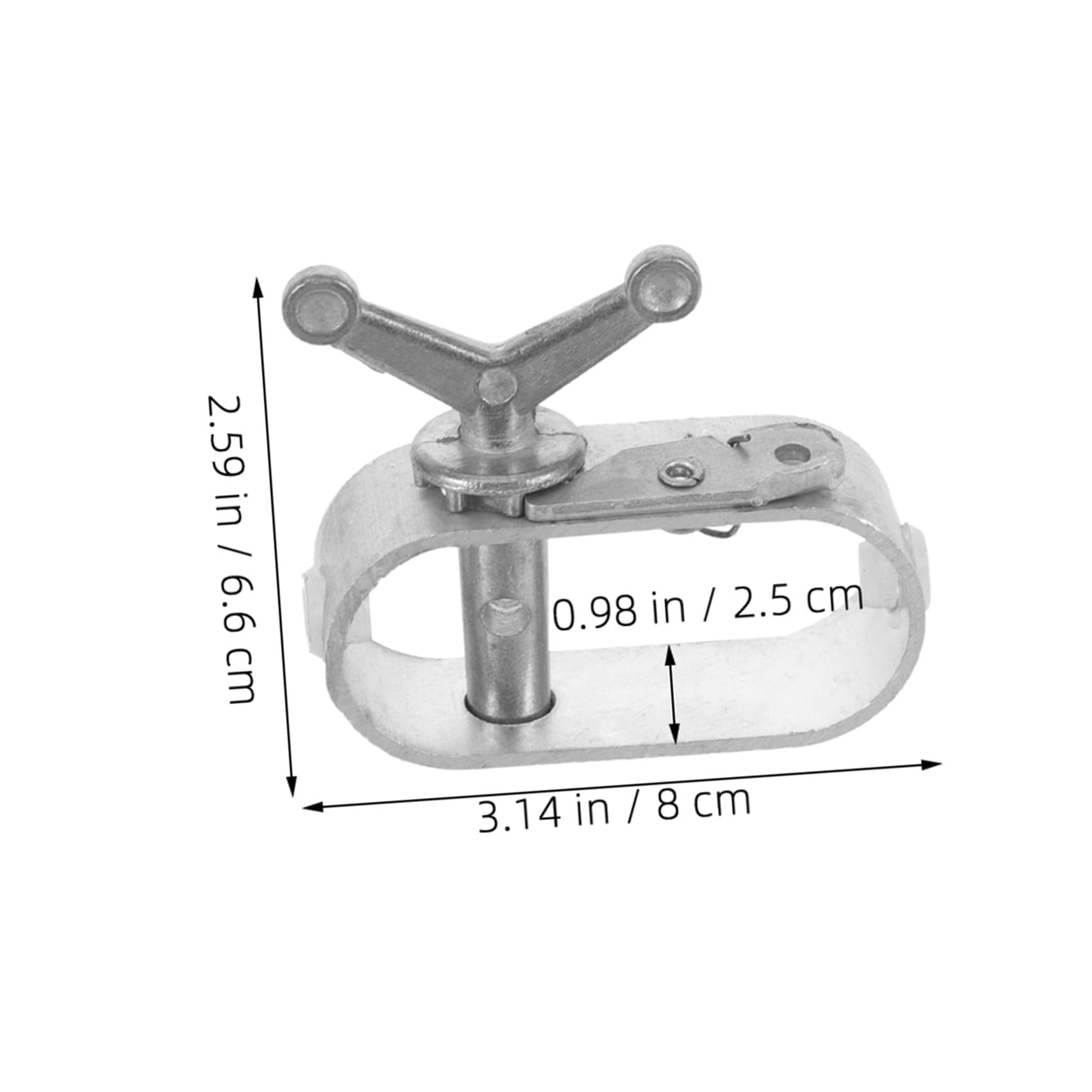 POPETPOP 12 Pezzi Tenditore Cavo per Strutture in Acciaio e Alluminio Distribuzione Uniforme della Tensione e Alta Durata, per Riparazioni in Giardino e Installazioni Agricole