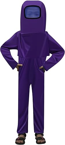 Miniatura 5 de ETEBAS Conjunto de traje de astronauta para Halloween, disfraz de cosplay para niños y niñas