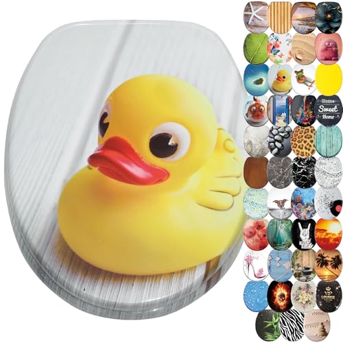 Sanilo WC Sitz mit Absenkautomatik, viele schöne Toilettendeckel zur...