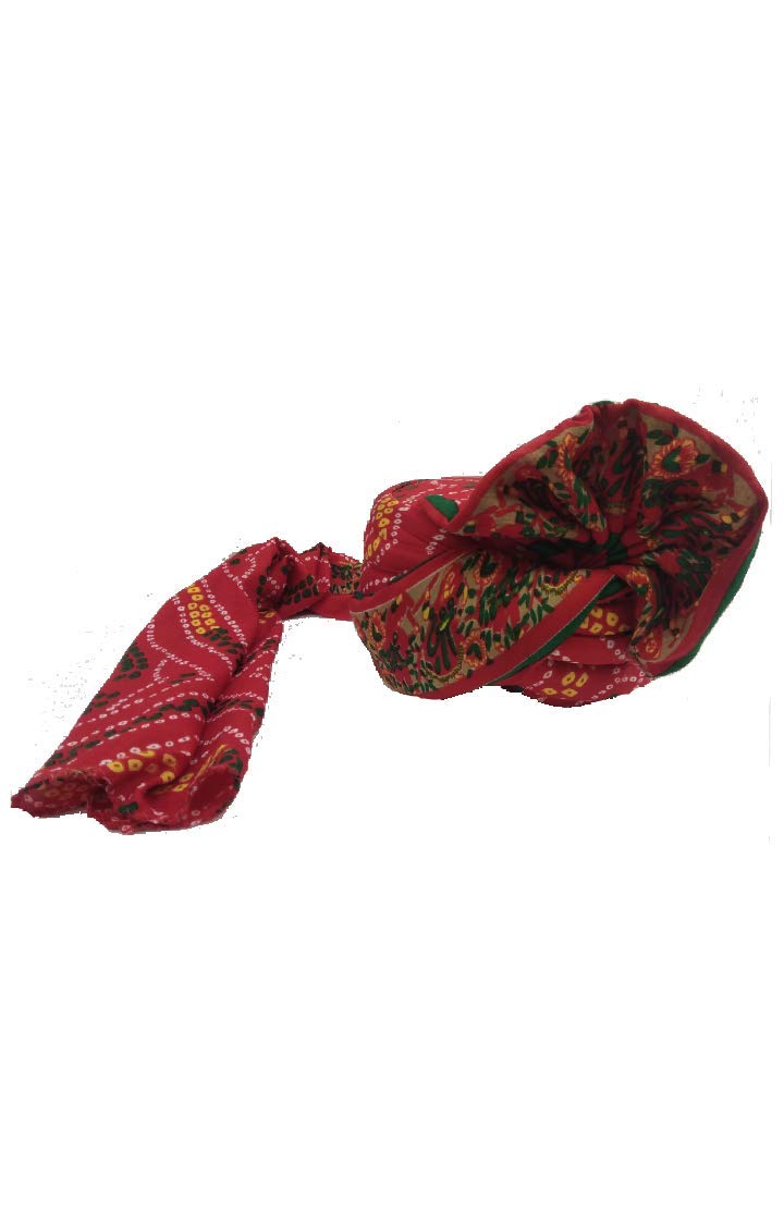 Fancy jodhpuri pagdi with elegant lace work(set of 1 pcs)
