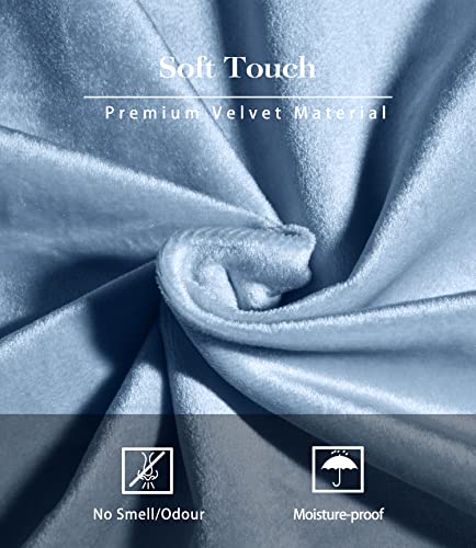 Taimy Velvet Travel Jewelry Box, Round Small Travel Jewelry Case For Women Girls, Portable Mini Jewelry Travel Organizer Boxes For Rings Earrings Necklaces Bracelets(Blue Ocean) #TOP6