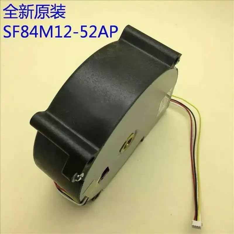 SF84M12-52AP DC 12V 0,7A Ventola for proiettore, compatibile con Epson, CH-TW7200 TW8200W TW8300W TW9300 TW8500C TW8515C TW9500C TW9510C Ventola di raffreddamento incorporata nel proiettore