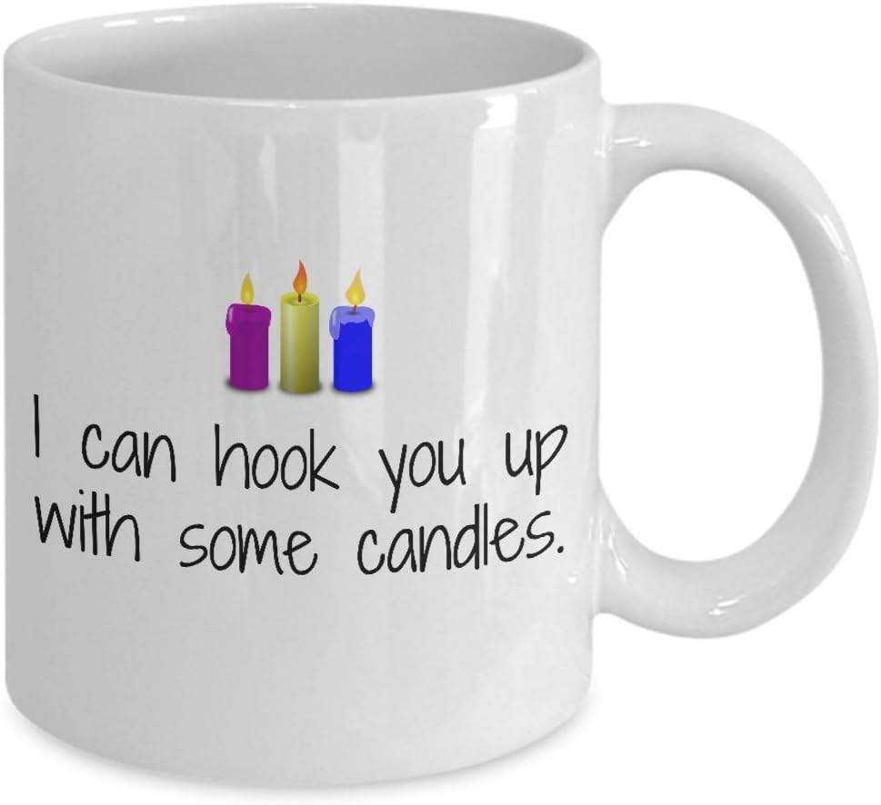 Funny Candlemaker Mug - Candle Maker Gift Idea - I Can Hook You Up With Some Candles image 2