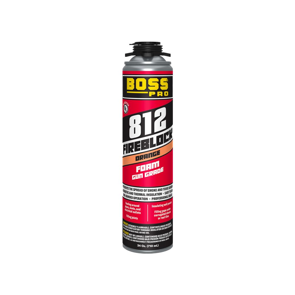 サンエス　PRO12v 最大風量81L！ BOSS Pro 812 Fireblock Gun Grade Insulating Foam - 24oz cans