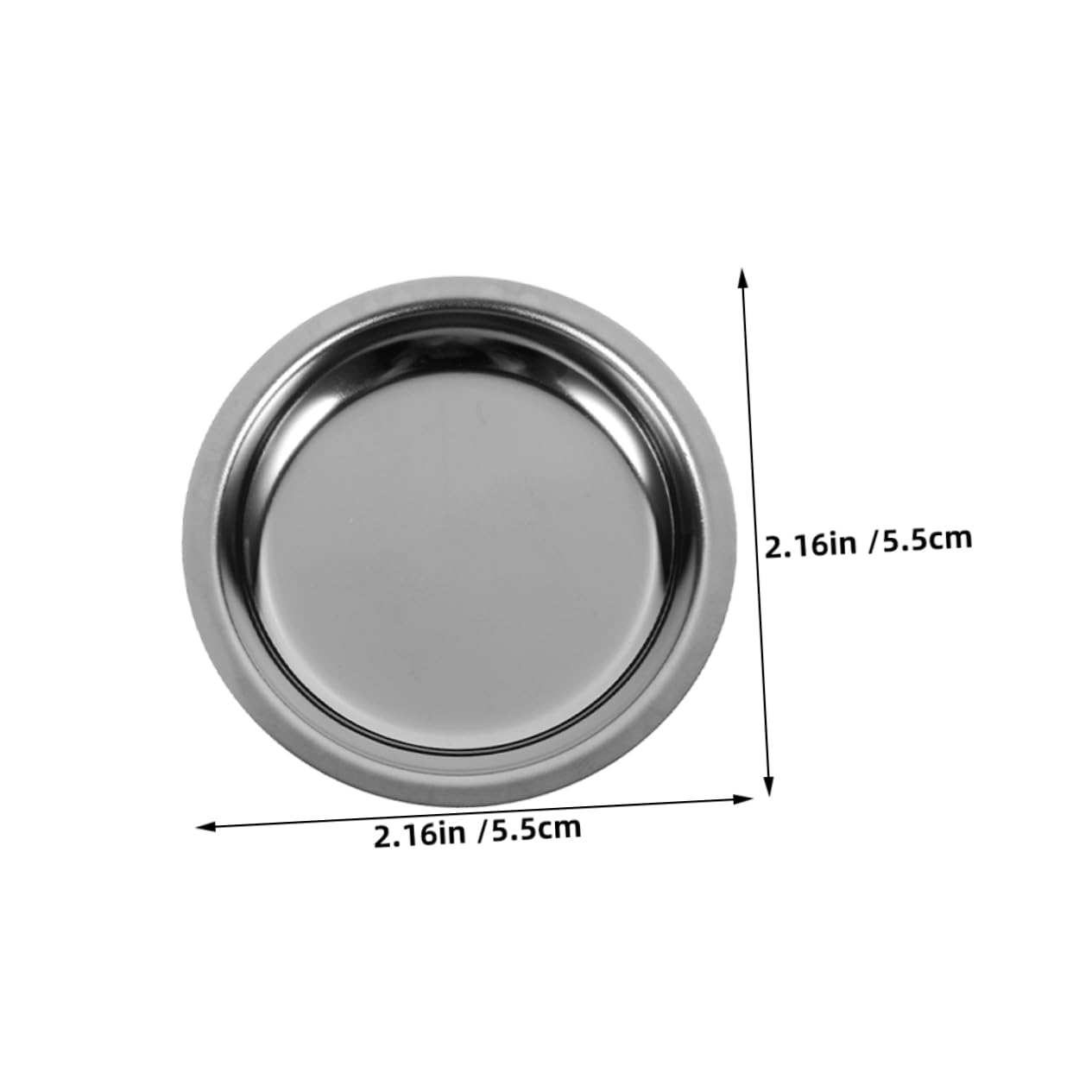 KICHOUSE 2 Pack Stainless Steel Tea Bag Tray Drip-Free Design Tea Bag Holder for Home Elegant Easy to Clean Multipurpose