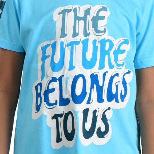 Image of Clothe Funn Boys Printed Cotton Half Sleeves T-Shirt & Shorts Set