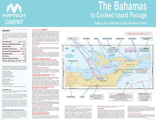 MAPTECH®ChartKit The Bahamas to Crooked Island Passage Region 9 7th Edition