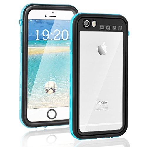 iPhone 6/6S Waterproof Case, Keklle Ultra Slim Protective Case Cover with Touch ID Dirtproof/Snowproof/Shockproof/Waterproof Case for Apple iPhone 6/6S (4.7 Inch)