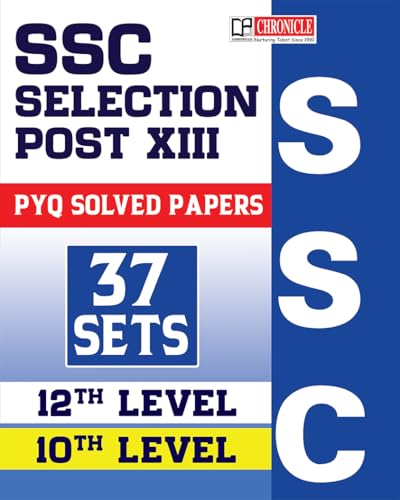 Image of SSC Selection Post XIII PYQ Solved Papers 2025 | 37 PYQ Sets For 10th & 12th Level Exams