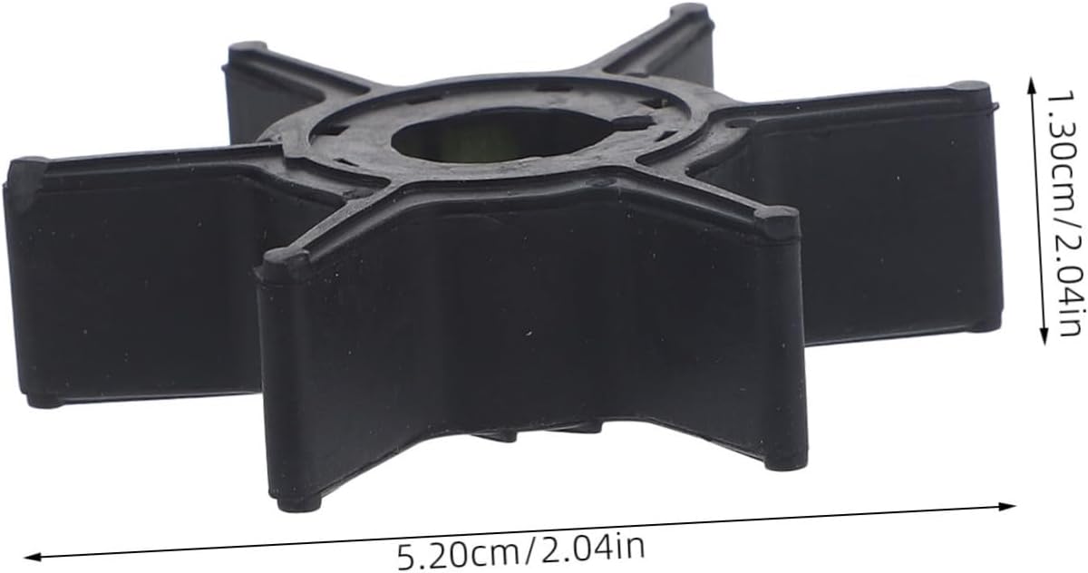 Transfer Pump Impeller Replacement Utility Water Pump Part for Motor Repairs Easy Installation Plastic Efficient Water Component