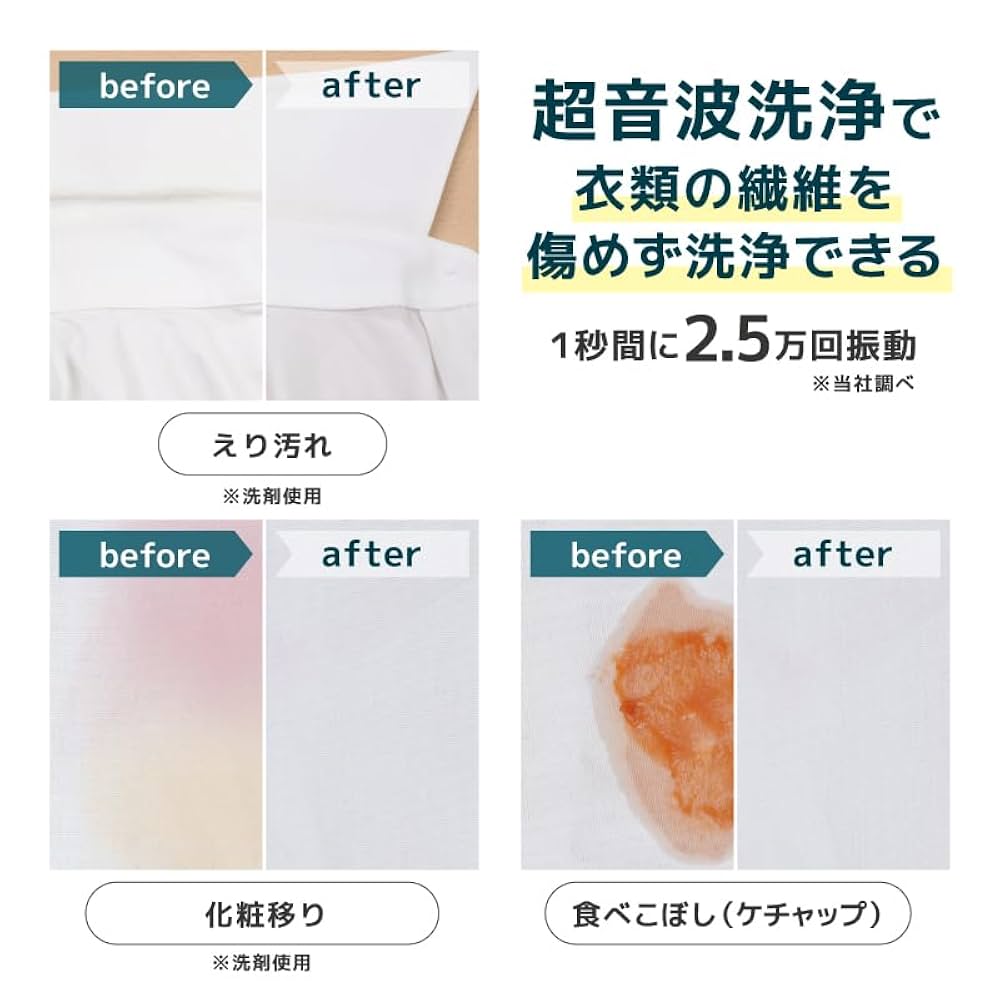 Amazon.co.jp: THANKO ワイドW超音波ブレードでシミ洗浄「トルン