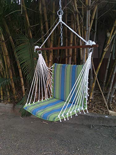 Image of Hangit Fabric Polyester Swing (Parrot Stripes, 61 Centimeters)