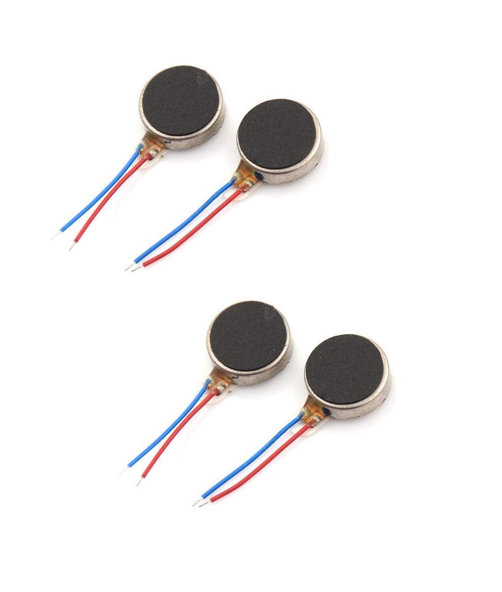 INVENTO 4pcs Coin Vibration Motor 1V to 6V 10x3mm Round Micro Vibration Motor for DIY Phone Toy (B07YPWQMML) Amazon Price History, Amazon Price Tracker