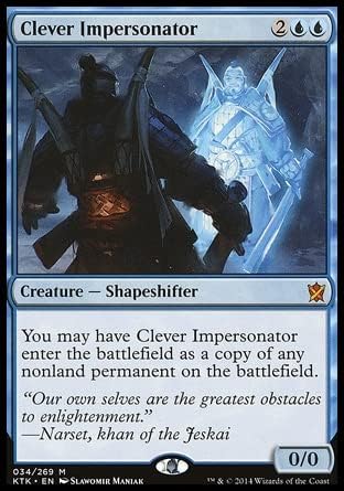 MTG Magic: The Gathering - Clever Impersonator (34) Khans of Tarkir KTK