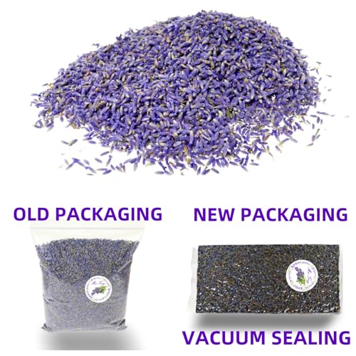 Flores secas de lavanda 200 g para aromaterapia y manualidades miniatura 2
